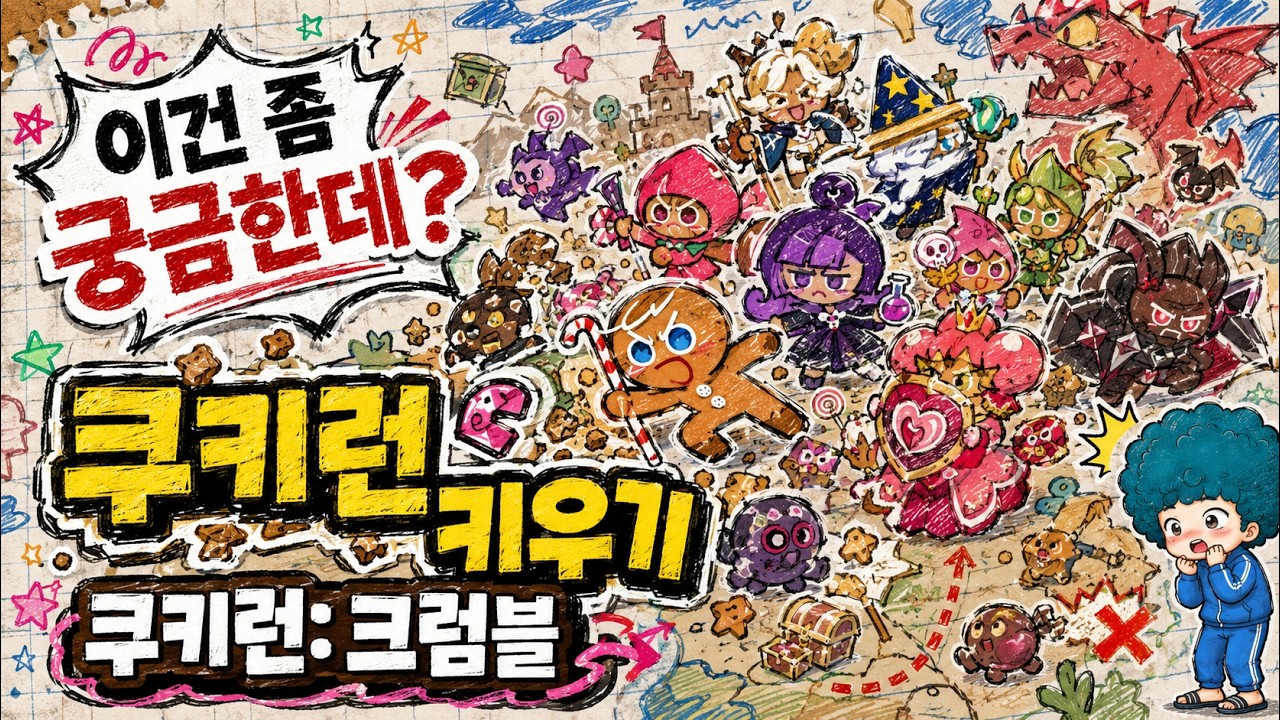 쿠키런 크럼블, 기존 쿠키를 재해석한 얼터너티브 쿠키가 온다