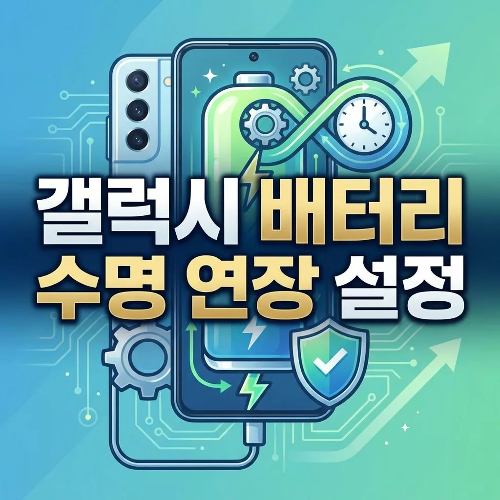 갤럭시 배터리 수명 연장 설정 2026 최신 설정 바법으로 3년 더 쓰기 1 갤럭시 배터리 수명 연장 설정