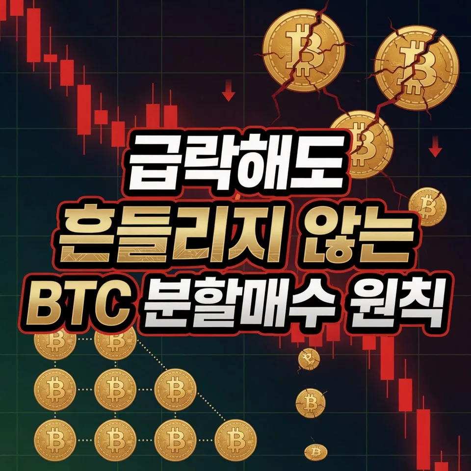 비트코인 분할매수 전략 가이드 – 급등락장에서도 원칙을 지키는 법 1 급락해도 흔들리지 않는 BTC 분할매수 원칙
