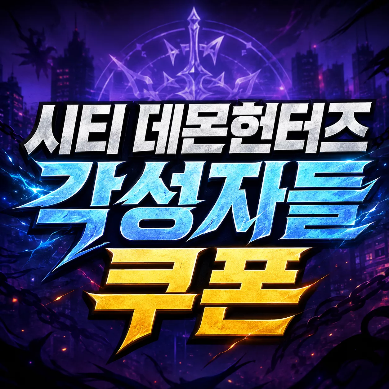 시티 데몬헌터즈 각성자들 쿠폰