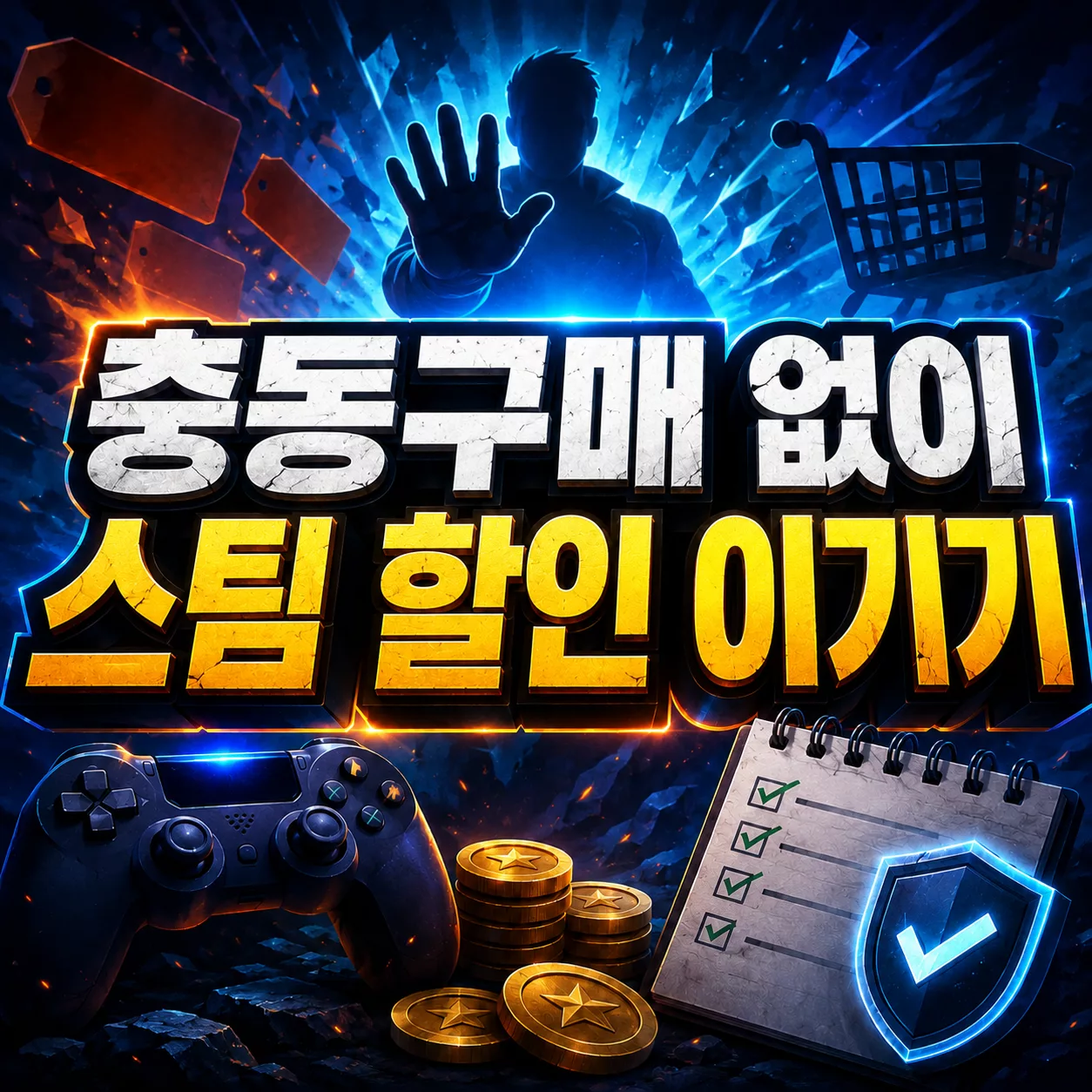 충동구매 없이 스팀 할인 이기기