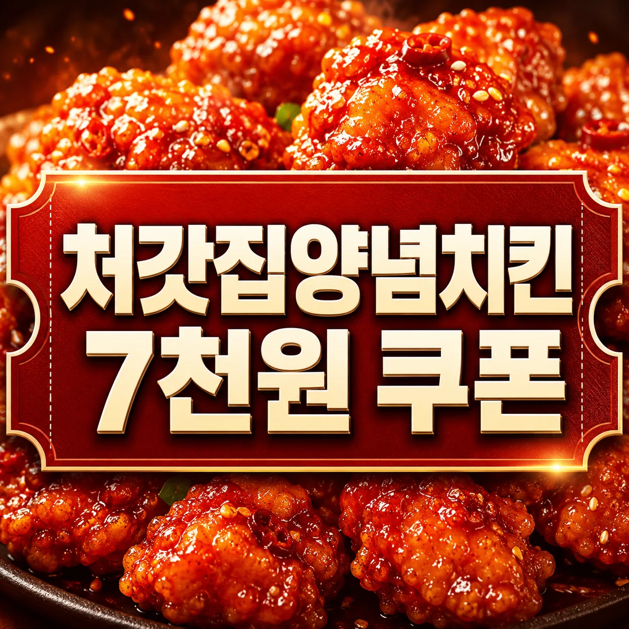 처갓집양념치킨 7천원 쿠폰