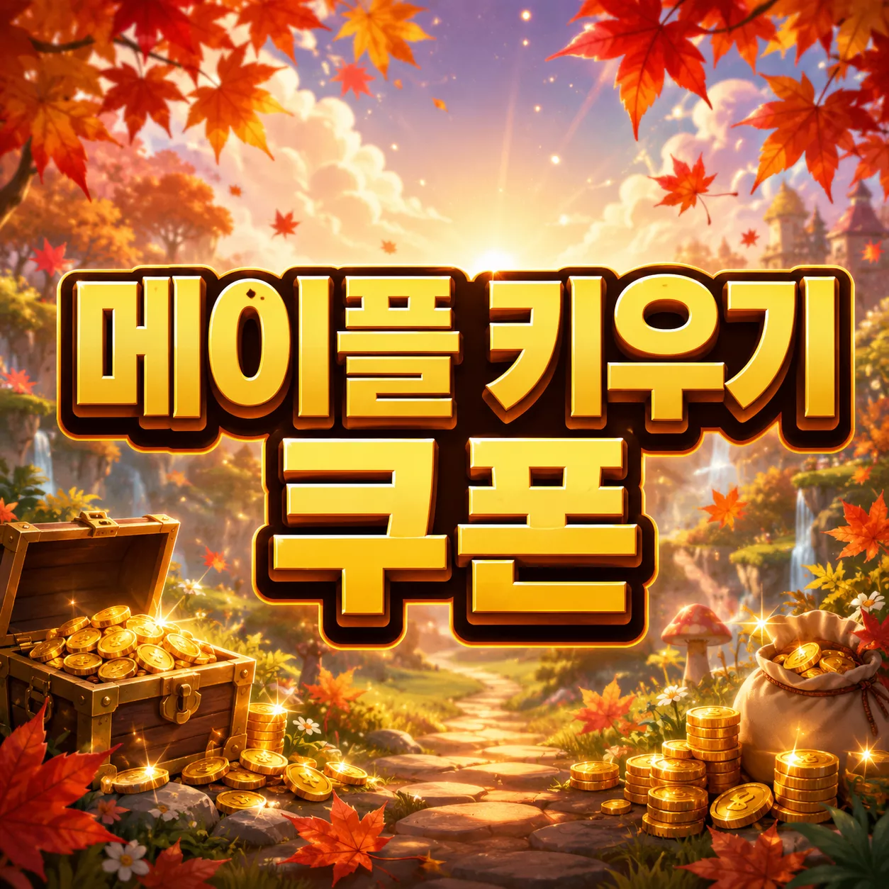 메이플 키우기 쿠폰