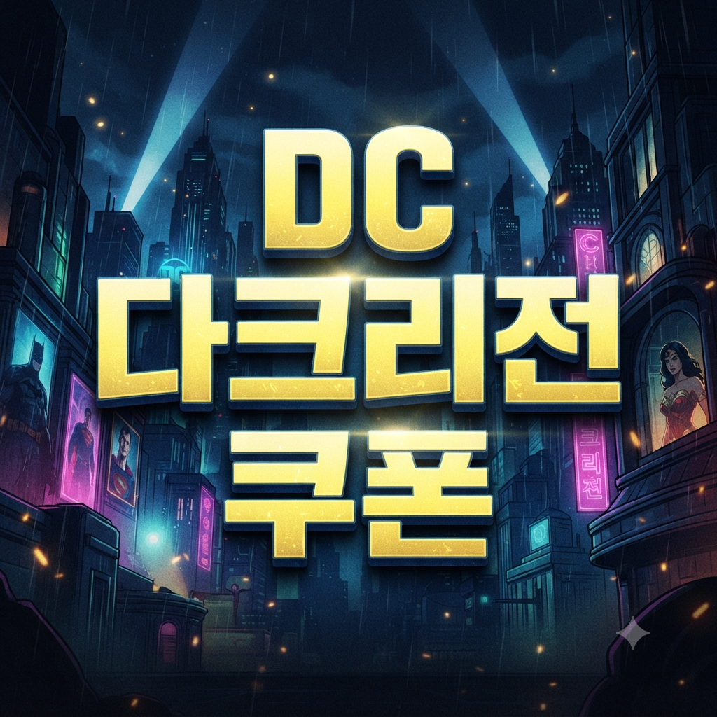DC 다크리전 쿠폰 코드 입력 방법과 등록 오류 해결 총정리 1 DC 다크리전 쿠폰