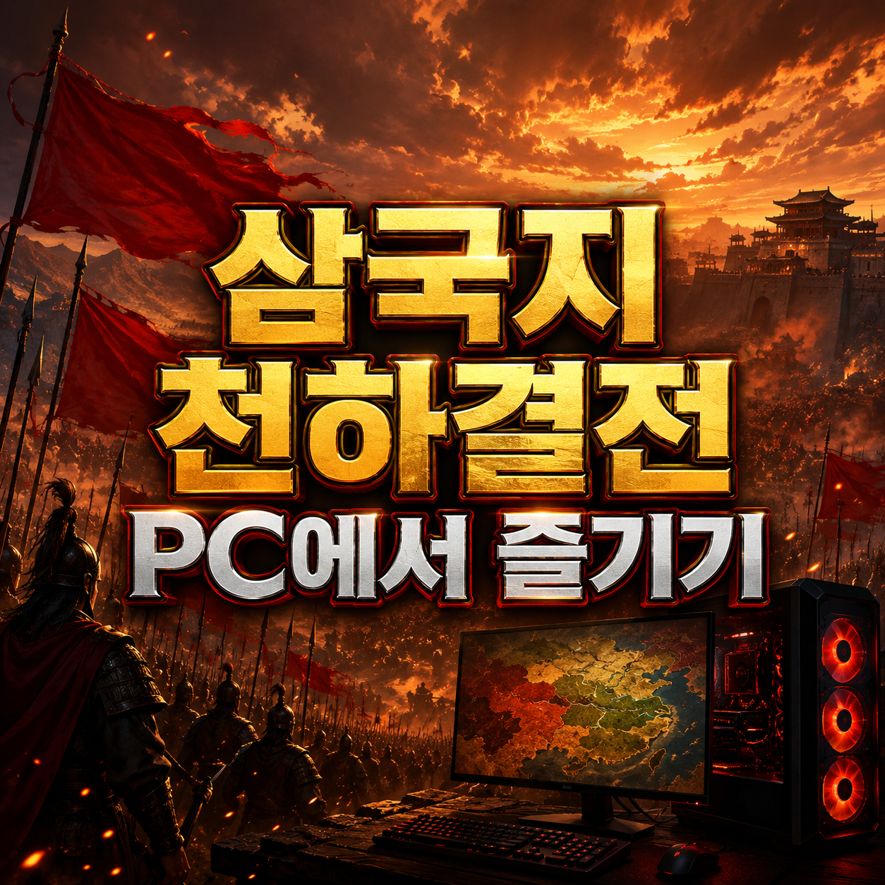 삼국지 천하결전 PC버전 다운로드 완벽 정리 (블루스택·LDPlayer 설치, 렉·튕김 해결까지) 2 삼국지 천하결전 PC에서 즐기기