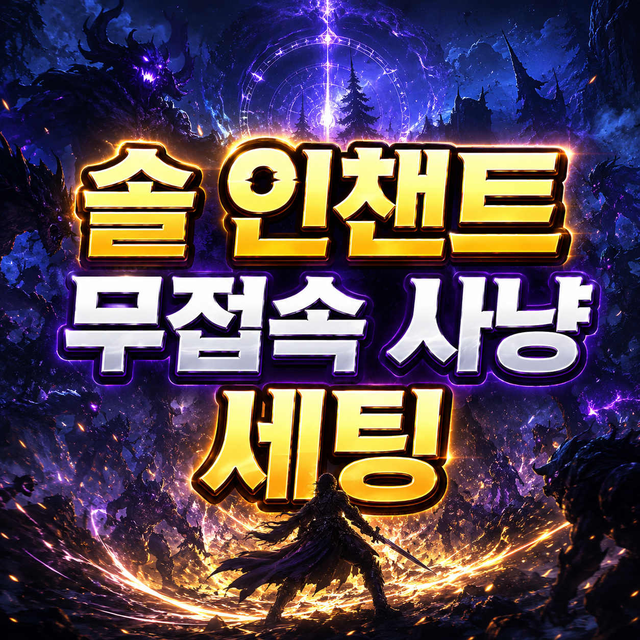 솔 인챈트 무접속 24시간 사냥 세팅 완벽 가이드 — 조건·사냥터·실수까지 총정리 1 솔 인챈트 무접속 사냥 세팅