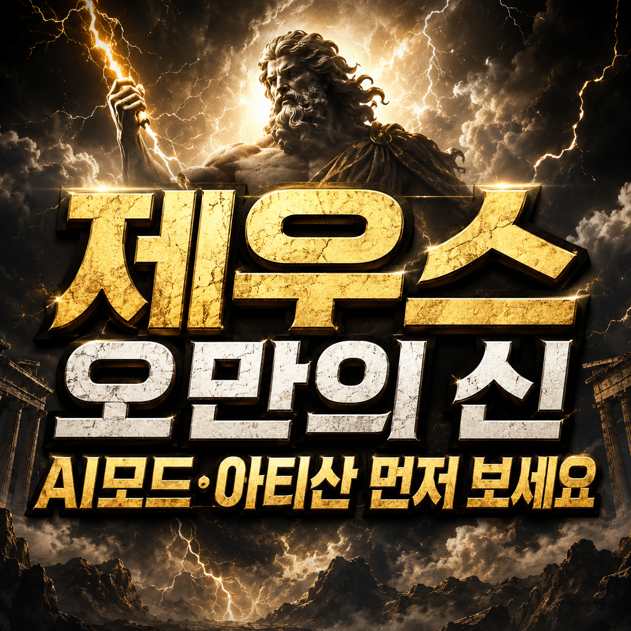 제우스 오만의 신 사전예약, 보상·출시일·직업 선택 전에 꼭 알아둘 AI 모드·아티산 1 제우스 오만의 신 AI모드·아티산 먼저 보세요