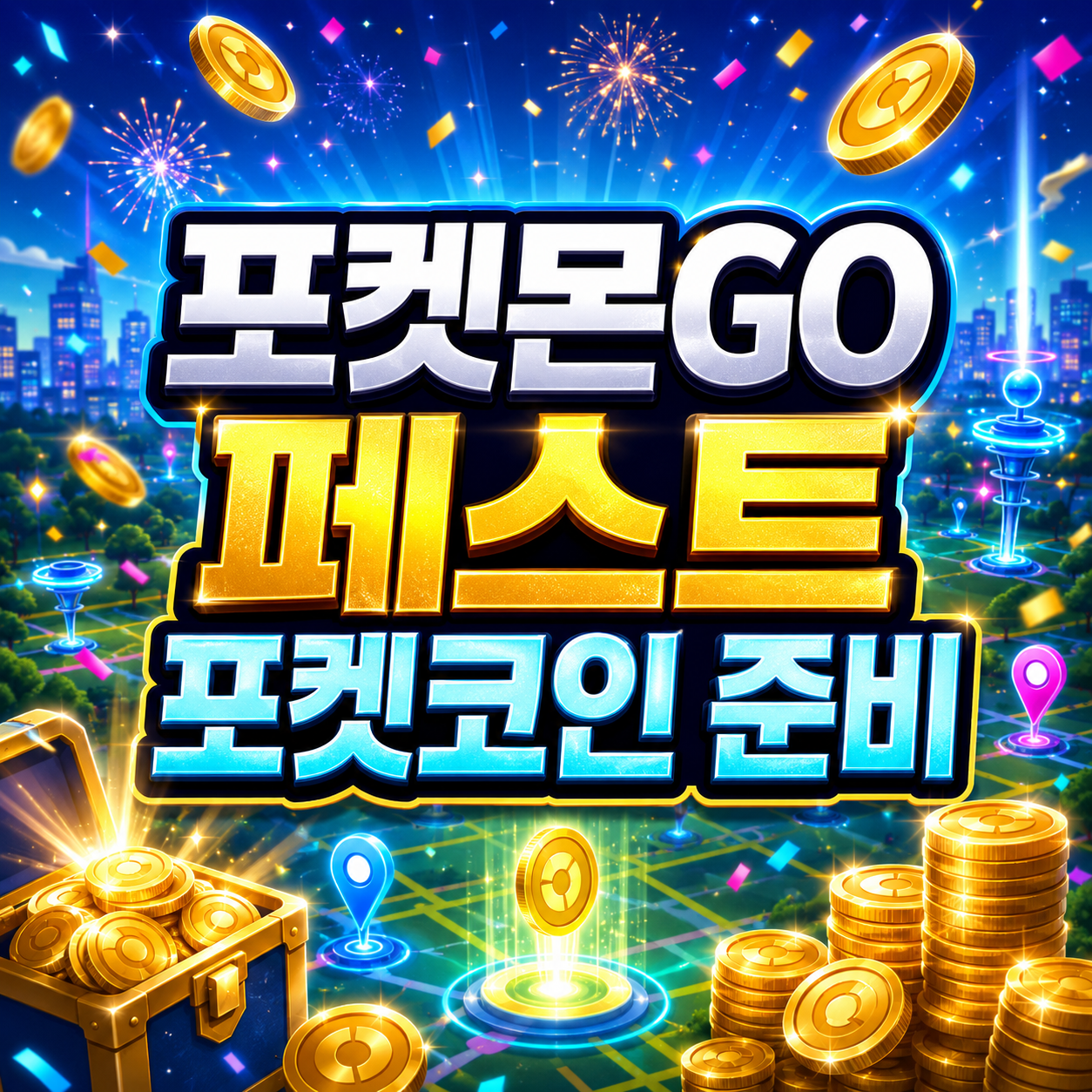 포켓몬GO 페스트 포켓코인 준비